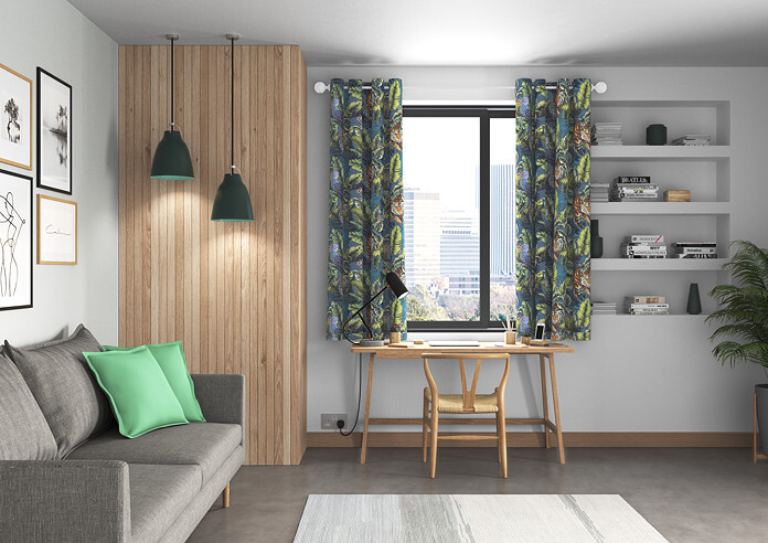 Bengal Tiger, Twilight - Made to Measure Curtains - Image 5